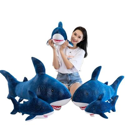 China Custom soft cute plush toy factory wholesale custom made baby kawaii whale shark plush linfant toys for sale