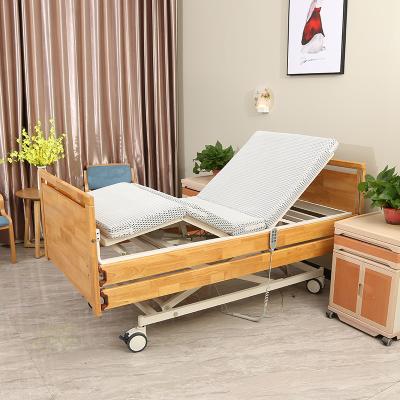 China Hospital/clinic/wooden nursing home multi-functional electric beds for nursing home for sale