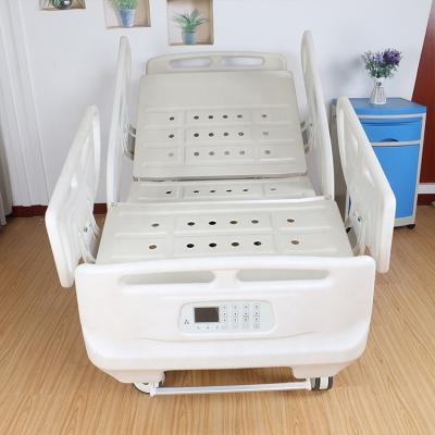 China Hospital Clinic A01-1 5 Function Weighing ICU Electric Adjustable Nursing Bed Hospital Medical Bed For Patient for sale