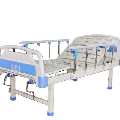 China Cheapest Hospital Clinic Manual Hospital Beds Manual Two Function Hospital Bed Cheap Price for sale