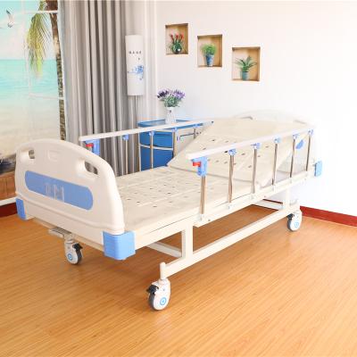 China Hospital Clinic Manual Elevator Bed Elevator Ward Stainless Steel Manual Hospital Bed for sale