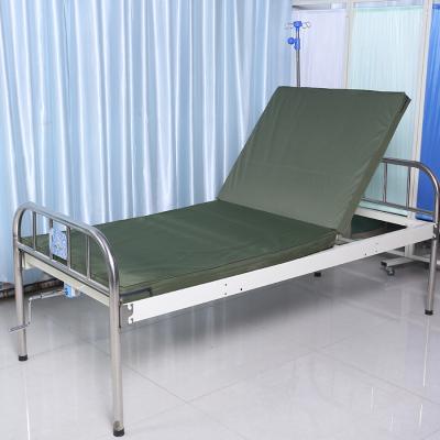 China Manual Bed Low Price Manual Hospital Clinic ICU Hospital Bed Medical Manual Bed for sale