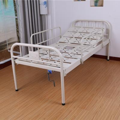 China Low Price Hospital Clinic Manual Bed Medical Bed Manual Hospital Medical Nursing Bed for sale