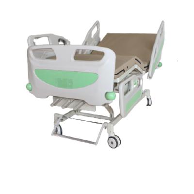 China Hospital Clinic Manual Three Functions Bed Medical Low Price Manual Hospital Bed for sale