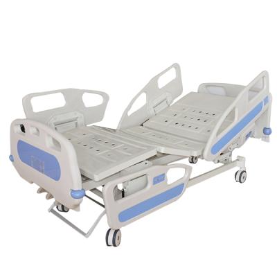 China Hospital Clinic Manual 3 Function Hospital Bed 3 Cranks Manual Hospital Bed for sale