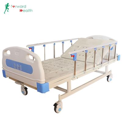 China Hospital Clinic Low Price Manual 1 Single Function Hospital Nursing Manual Bed for sale