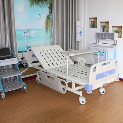 China High Quality Inpatient Bed 1 Function Manual Hospital Clinic Bed Icu for sale