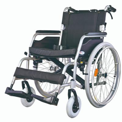 China Lightweight High Quality Disabled Hospital Folding Manual Lightweight Wheelchair for sale