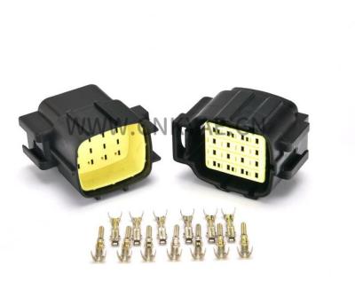 China KY 16 pin AMP/TE Automobile Waterproof Female tyco replacement Connector 368047-1(Male 368050-1) for sale