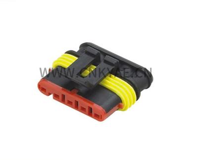 China KY 5 Pin Automobile Waterproof Female Tyco Replacement Connector 282089-1 for sale