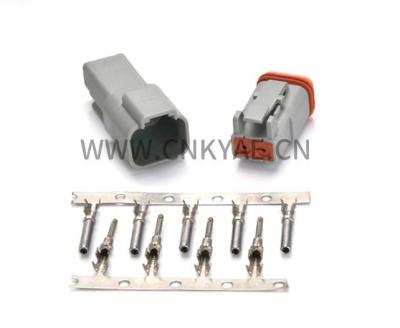 China DT06-2S deutsch High quality sealing car 2pin Housing for female waterproof connector for sale