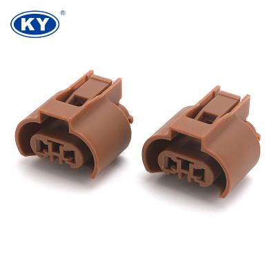 China 7283-1928-80 KY 2 pin lamp socket automobile waterproof Female connectors for sale