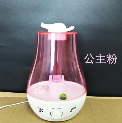 China Household Sale 3L Whole Fogger Ultrasonic Air Humidifier With LED Light Air Purifier Cool Mist Maker For Home for sale