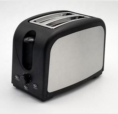 China Cool Commercial Burger Bread Sandwich Bread Toaster 2 Slice Maker Nice Handle Touch Stainless Steel Pop for sale