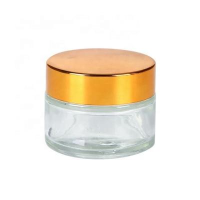 China 250g Cosmetic Cream Jar Luxury Large Size Cosmetic Jar Glass Bottle for sale