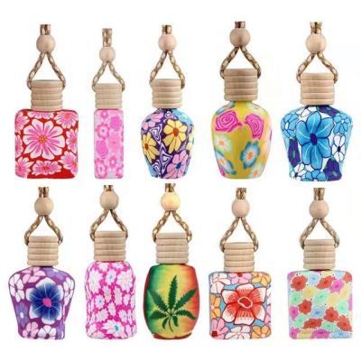 China 10ml Car Perfume Bottle Car Diffuser Cosmetic Hanging Perfume Bottle for sale