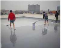 China PERFLEX Roof Pure Polyasparitc Polyurea  Waterpoof Topcoat PF680 <by hand> for sale