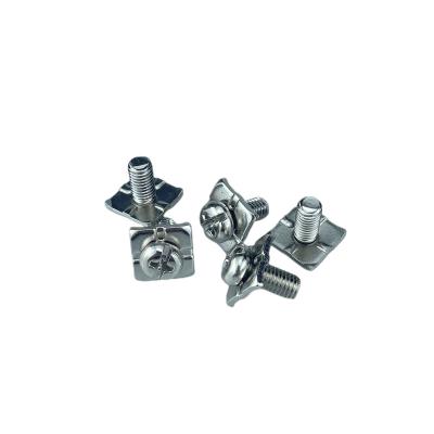 China China Quality Pan Fastener Supplier Hardware Tool Combination Screws Pan Head Double Combination Screws for sale