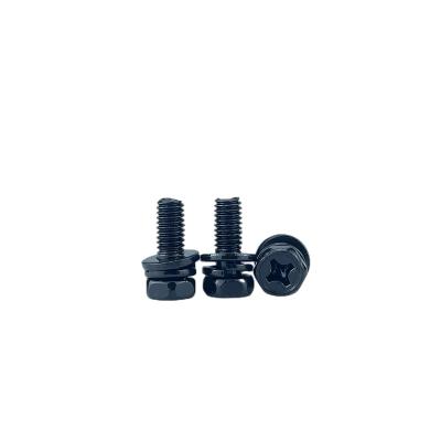 China HEX China Quality Fastener Supplier Hardware Tools Triple Cross Hex Assembly Machine Screw for sale