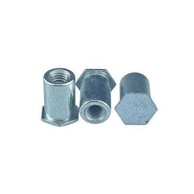 China Heavy Industry China Quality Fastener Supplier Hardware Tools M3 M4 M8 Galvanized Hexagon Riveted Nuts for sale