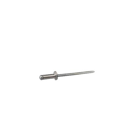 China China quality stainless steel fastener supplier hardware tools aluminum rivet with flattened head at poles and pull core for sale