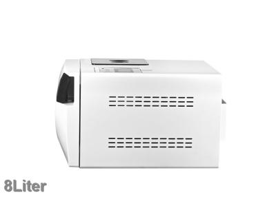 China Benchtop color blanco de la clase B del esterilizador de la autoclave del laboratorio de 8 litros en venta