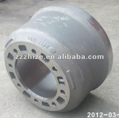 China High Cast Iron Parts Front Brake Drum B44501 With 8 Bolt For Daewoo Bus for sale