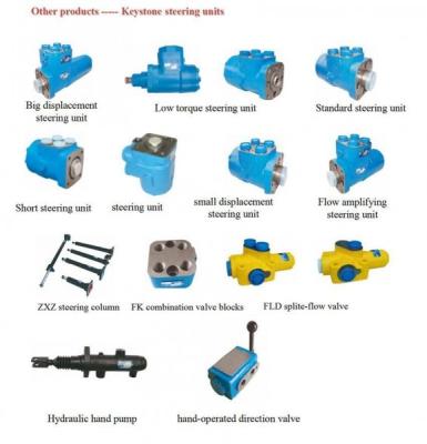 China Pompa hydráulica de dirección trapezoidal del motor 851 RPM de la órbita de las unidades 80cc/R Eaton en venta