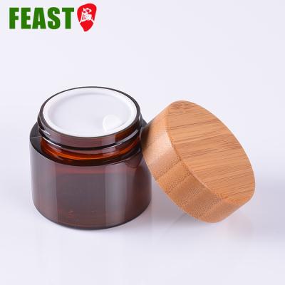 China Skin Care Creams 250Ml 300ml Empty Frosted Frosted Cosmetic Jars Plastic Cosmetic Jars for sale