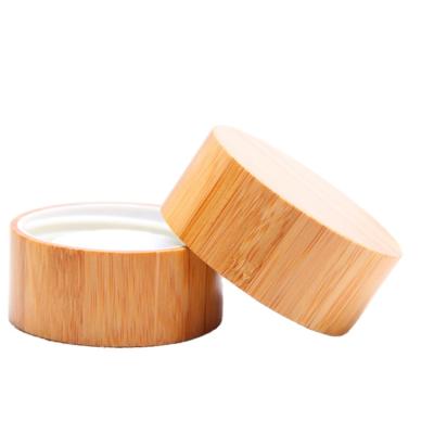 China Eco-friendly OEM Engravable Logo Screw Wooden Lid For Water Bottle for sale