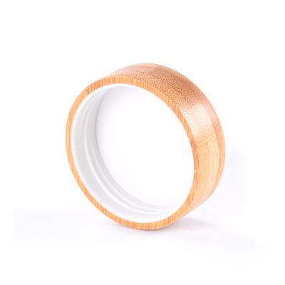 China Factory direct sale jar lids maid screw lid bamboo cover airtight custom made bamboo cosmetic eco-friendly for sale