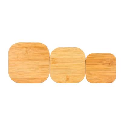 China Good Non-Refillable Custom Bamboo Sealing Lid Wooden Lid For Storage Glass Jar for sale