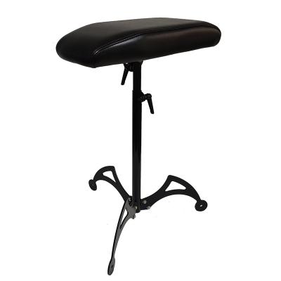 China Wholesale Comfortable Portable Black Adjustable Height Tattoo Armrest Arm Rest Tripod Stand Beautiful Appearance for sale