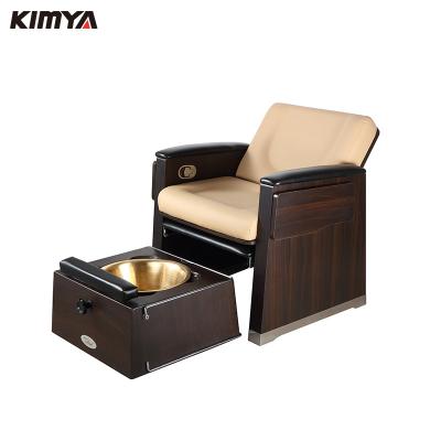 China Popular Hot Top Beauty Salon Luxury Sales Promotion Foot Massage No Nail Foot Bath Chair Plumbing Chair Pedicure Spa for sale