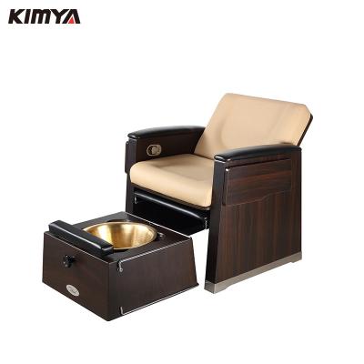 China High quality kimya no pipe pedicure chair pedicure/pedicure chair pedicure chairs/brown pedicure chair for sale