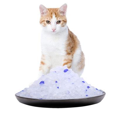 China Cats Plants No Silicone Crystal Cat Litter Factory Supply Silica Gel Dust Bag Compound Bacteria Cat Litter Non for sale