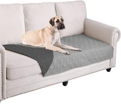 China 100% Waterproof Breathable Non-Slip Quilted Furniture Protector For Dogs Pet Reversible Pet Covering Sofa Covers for sale