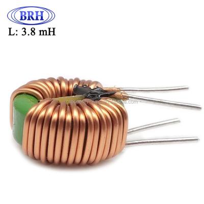 China Industrial Toroidal Core Magnet Wire Wind Wound Common Mode Choke Inductor 3.8mh for sale