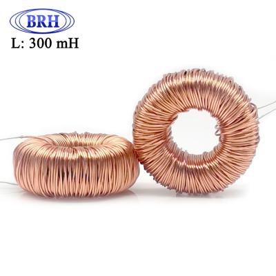 China Industrial Wire Wind Wound Ferrite Core Magnet Customized Inductor 300mh for sale