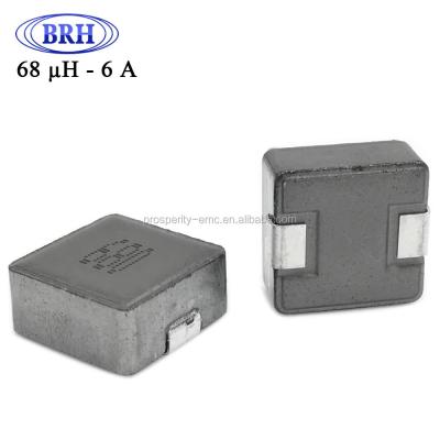 China Alloy powder 1265 size 6A best price power chip smd inductor 68uh with large currents for sale