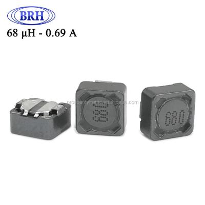 China High Frequency Mutual Alloy Powder Power Inductor For Surface Mount 0704 Size 68uh 0.69A for sale