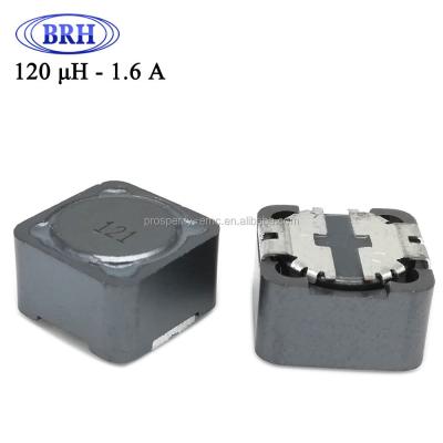 China Alloy powder supplier chinese smd power shield inductor 1207 size 120uh 1.6A for sale