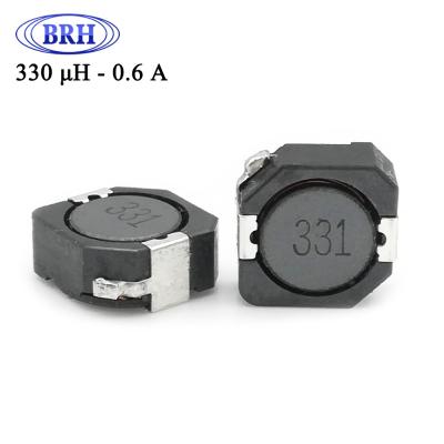 China Alloy high current powder 1005 size 0.6A smd shielded inductors 330uh for sale