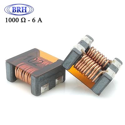 China Power line noise countermeasures for various electronic equipment. China Large Current Common Mode Choke Coil Inductor 1000ohm 6A for sale