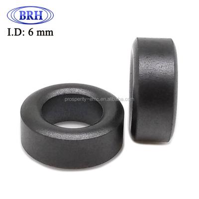 China Industrial Ferrite Ring Magnet Free Sample Offer High Frequency Black Toroidal Core for sale