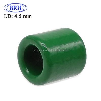 China Industrial Magnet Ferrite Ring High Frequency Soft Magnetic Core With Green Coating for sale