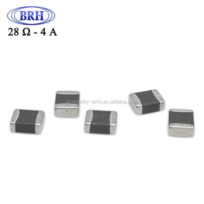 China Noise removal for mobile devices chip ferrite beads smd multilayer inductor for size 28 line 1210 ohm 4A for sale