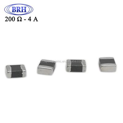 China Noise removal for mobile devices 1210 size 200ohm 4A high current smd chip ferrite beads inductor maker china for sale