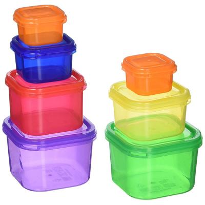 China Viable BPA Free Counting Calories Fix Containers & 7 Piece Food Party Control Containers Food Plan for sale