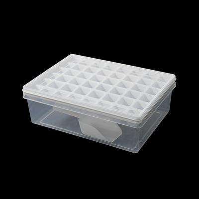 China Viable Flexible Safe Ice Cube Molds Silicone Ice Cube Tray With Lid And Bin With Scoop And Ice Container Cover for sale